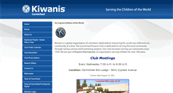 Desktop Screenshot of carmichaelkiwanis.org